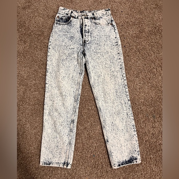 Vintage Acid Wash Levi’s 701 Student Fit 27x28 - Picture 2 of 7